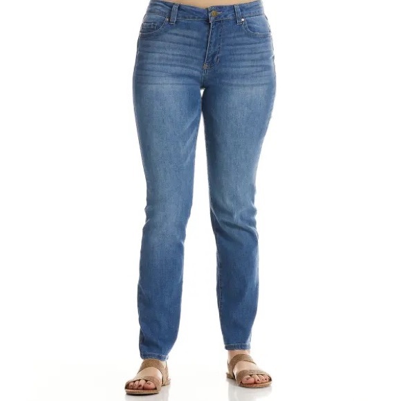 D. Jeans Women's High Waisted Straight Leg Jeans Size 10 - Picture 1 of 11